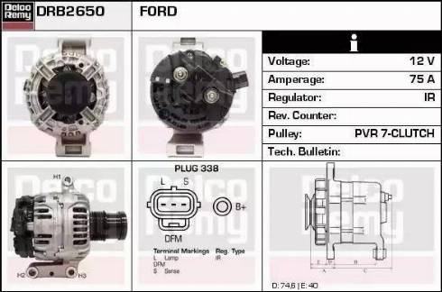 Remy DRB2650 - Alternator www.molydon.hr