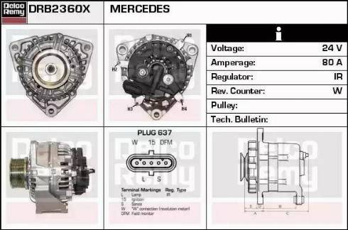 Remy DRB2360X - Alternator www.molydon.hr