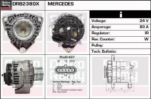 Remy DRB2380X - Alternator www.molydon.hr