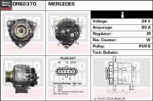 Remy DRB2370 - Alternator www.molydon.hr