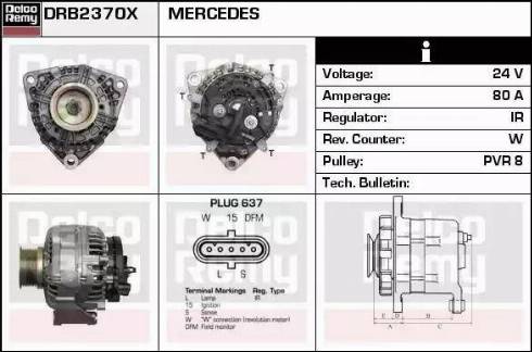 Remy DRB2370X - Alternator www.molydon.hr