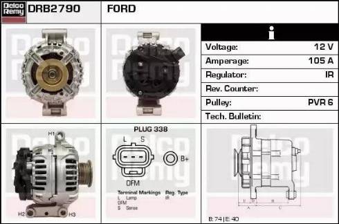 Remy DRB2790 - Alternator www.molydon.hr