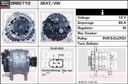 Remy DRB2710 - Alternator www.molydon.hr