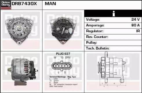 Remy DRB7430X - Alternator www.molydon.hr