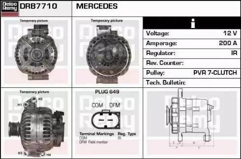 Remy DRB7710 - Alternator www.molydon.hr