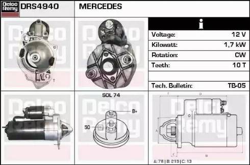 Remy DRS4940 - Starter www.molydon.hr