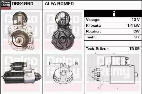 Remy DRS4960 - Starter www.molydon.hr