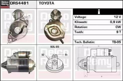 Remy DRS4481 - Starter www.molydon.hr