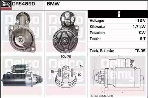 Remy DRS4890 - Starter www.molydon.hr