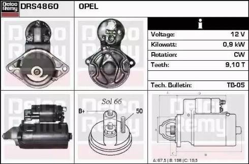 Remy DRS4860N - Starter www.molydon.hr