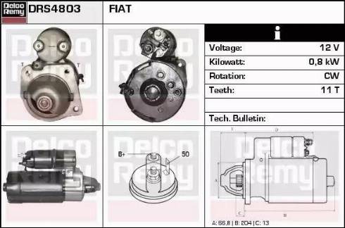 Remy DRS4803 - Starter www.molydon.hr