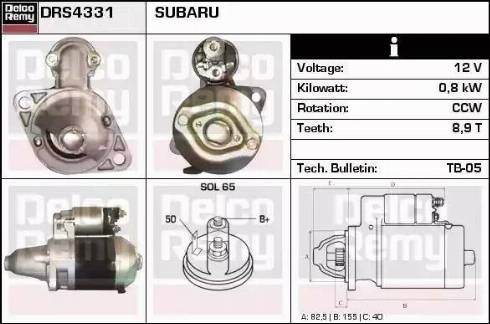 Remy DRS4331 - Starter www.molydon.hr