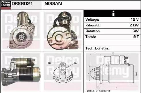 Remy DRS6021 - Starter www.molydon.hr