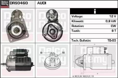 Remy DRS0460 - Starter www.molydon.hr