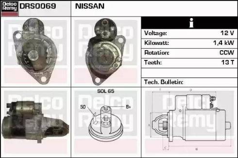 Remy DRS0069 - Starter www.molydon.hr