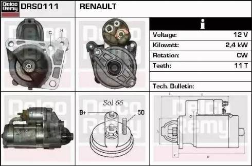 Remy DRS0111 - Starter www.molydon.hr