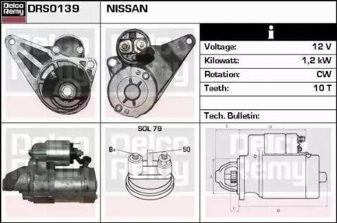 Remy DRS0139 - Starter www.molydon.hr