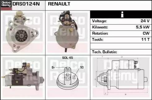 Remy DRS0124N - Starter www.molydon.hr