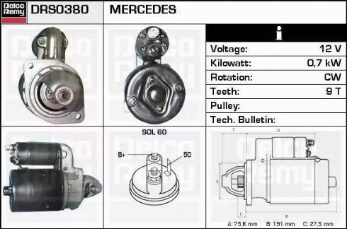 Remy DRS0380 - Starter www.molydon.hr