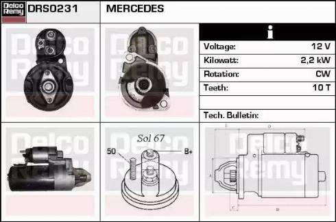 Remy DRS0231 - Starter www.molydon.hr