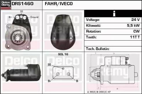 Remy DRS1460 - Starter www.molydon.hr