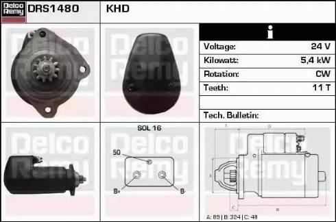 Remy DRS1480 - Starter www.molydon.hr