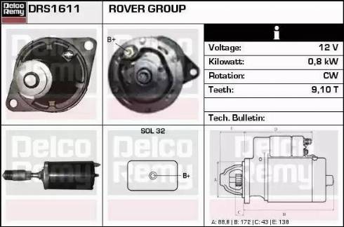 Remy DRS1611 - Starter www.molydon.hr