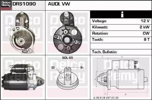 Remy DRS1090 - Starter www.molydon.hr