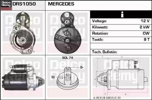 Remy DRS1050 - Starter www.molydon.hr