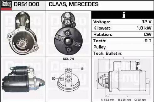 Remy DRS1000 - Starter www.molydon.hr