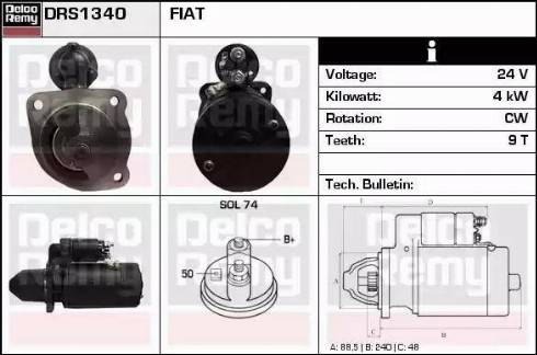 Remy DRS1340 - Starter www.molydon.hr