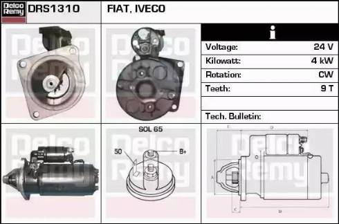 Remy DRS1310 - Starter www.molydon.hr