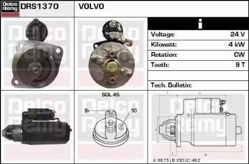 Remy DRS1370 - Starter www.molydon.hr