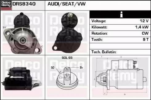 Remy DRS8340 - Starter www.molydon.hr