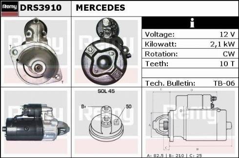 Remy DRS3910X - Starter www.molydon.hr