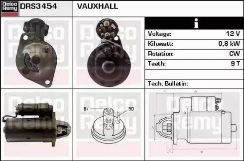 Remy DRS3454 - Starter www.molydon.hr