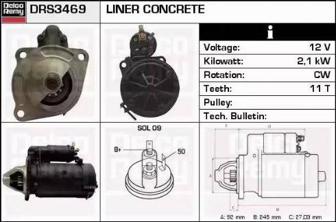 Remy DRS3469 - Starter www.molydon.hr