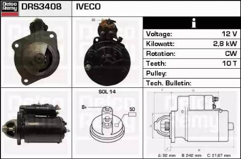 Remy DRS3408 - Starter www.molydon.hr