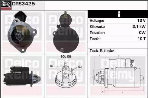 Remy DRS3425 - Starter www.molydon.hr