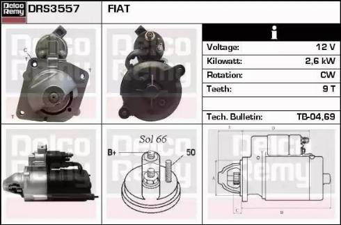 Remy DRS3557 - Starter www.molydon.hr