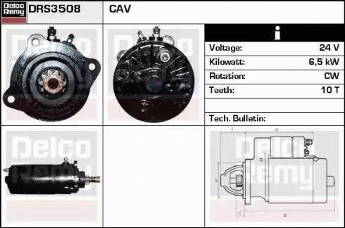 Remy DRS3508 - Starter www.molydon.hr