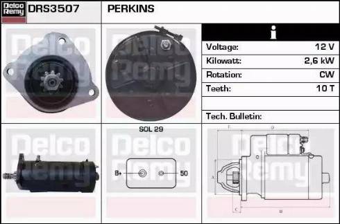 Remy DRS3507 - Starter www.molydon.hr