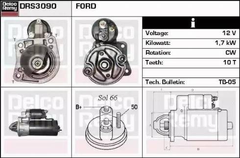 Remy DRS3090 - Starter www.molydon.hr
