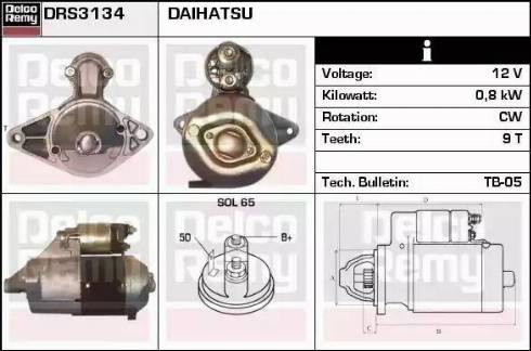 Remy DRS3134 - Starter www.molydon.hr