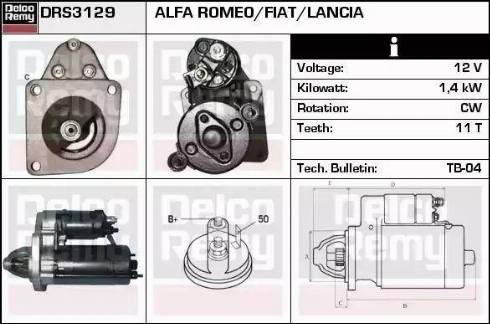 Remy DRS3129 - Starter www.molydon.hr