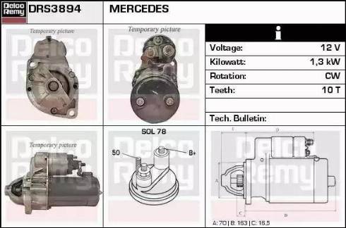 Remy DRS3894 - Starter www.molydon.hr