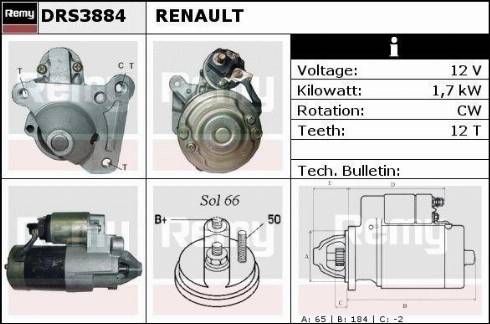 Remy DRS3884X - Starter www.molydon.hr