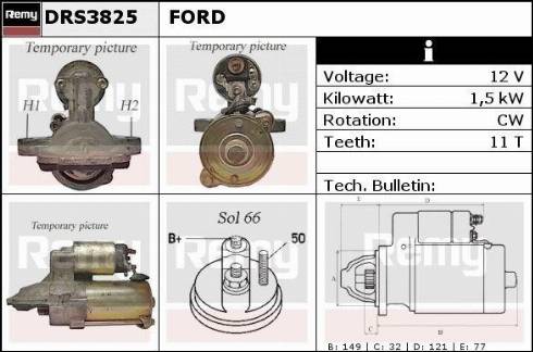 Remy DRS3825X - Starter www.molydon.hr