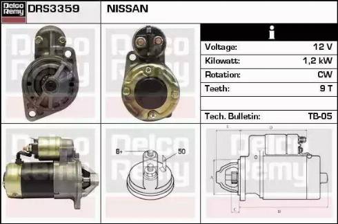 Remy DRS3359 - Starter www.molydon.hr