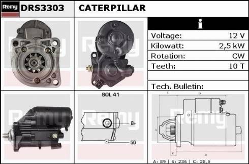 Remy DRS3303 - Starter www.molydon.hr